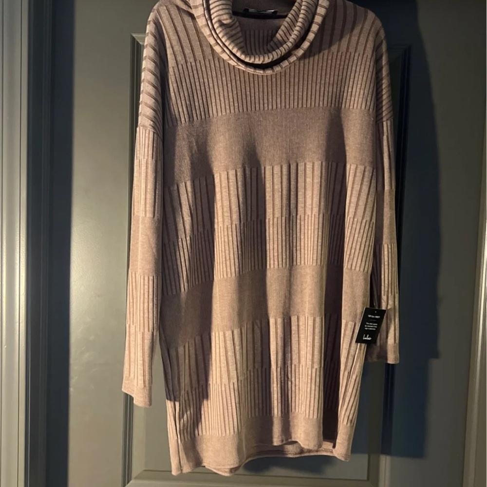 Cowl neck dress